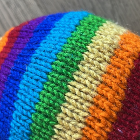 Hot Sale!!!Handmade Rainbow 🌈 hat - Picture 11 of 16